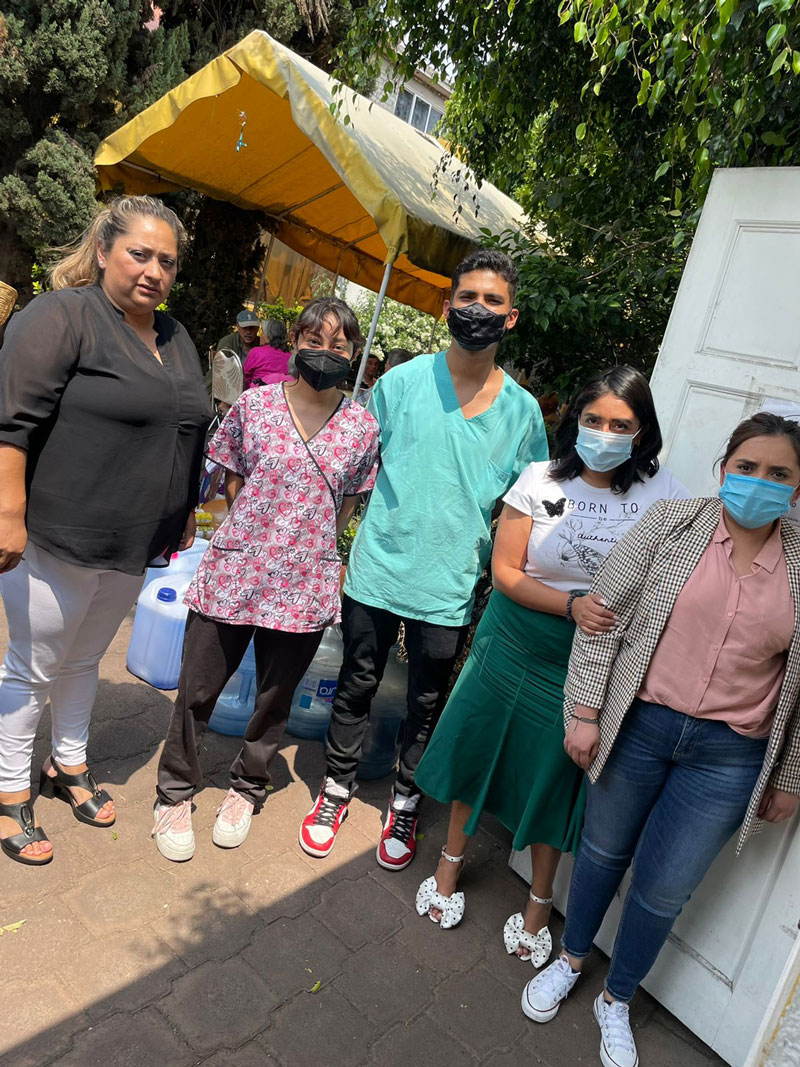 Donación de despensa, pañales y productos personales a la Casa Madre Teresa