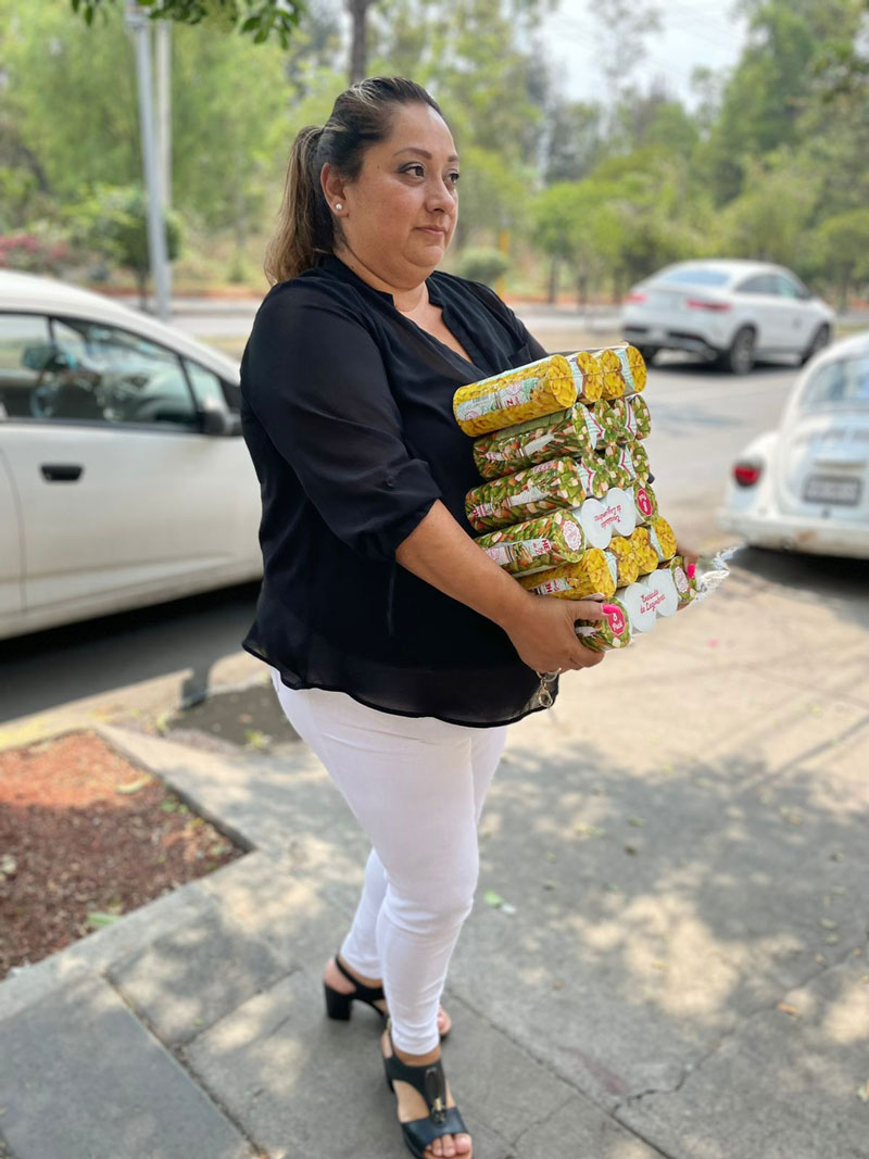 Donación de despensa, pañales y productos personales a la Casa Madre Teresa