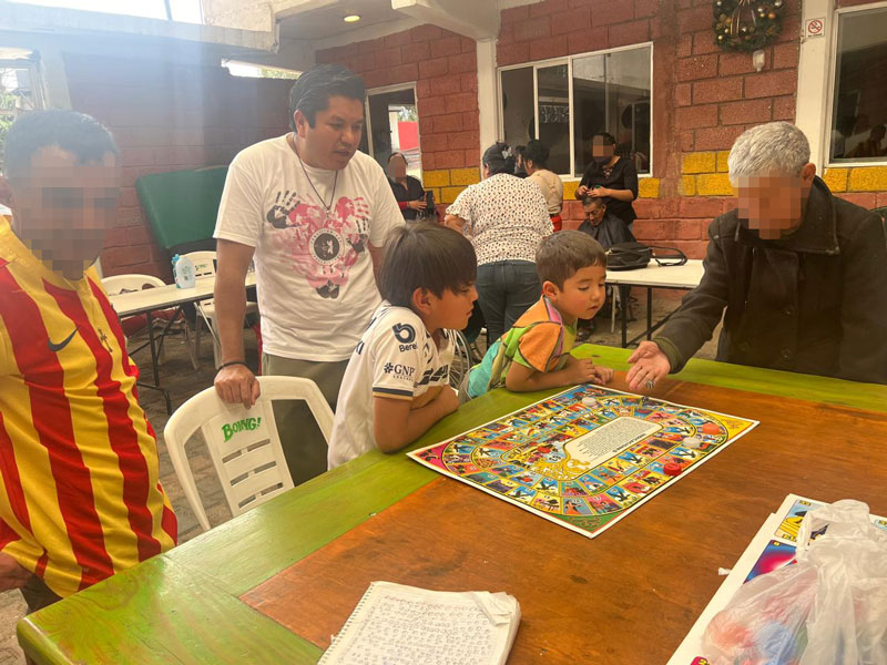 convivencia con el albergue esperanza de vida