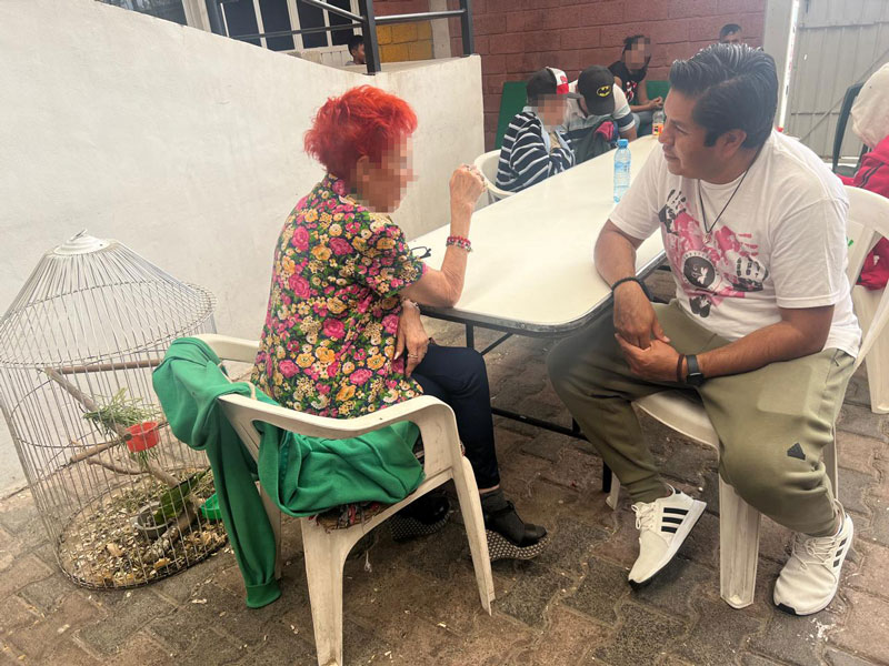 convivencia con el albergue esperanza de vida