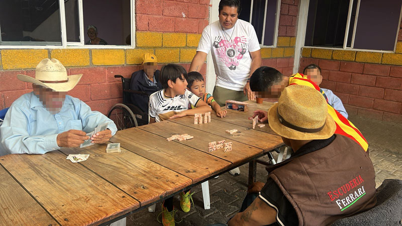 convivencia con el albergue esperanza de vida