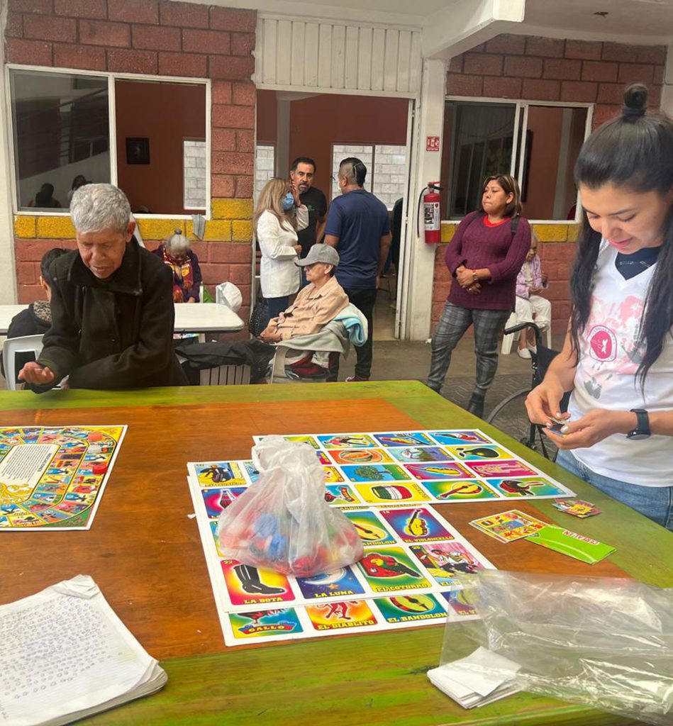 convivencia con el albergue esperanza de vida